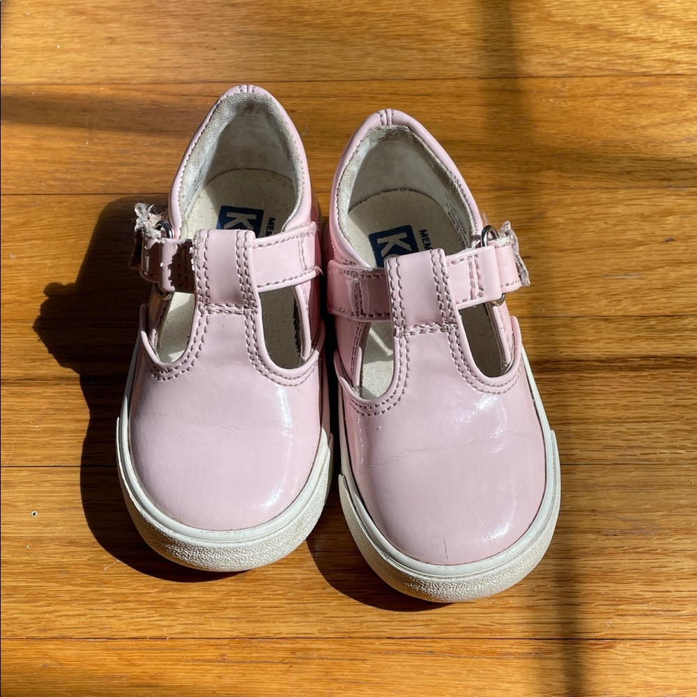 Keds Daphne Toddler Mary Jane in Pink Patent Leather | Size: 6